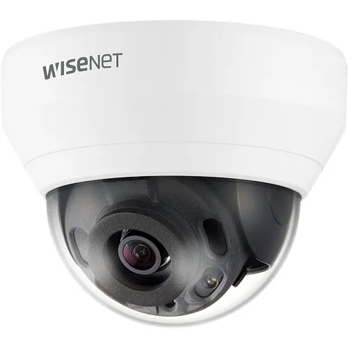 Hanwha QND-6022R1 Q Series 2MP IR Dome Camera, 4mm Fixed Lens, White