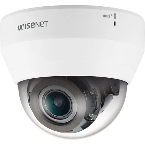 Hanwha QND-6082R Wisenet Q-Series 2MP IR Vandal Dome Camera, 3.2-10mm Varifocal Lens