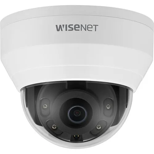 Hanwha QND-8010R Wisenet Q-Series 5MP IR Dome Camera, 2.88mm Fixed Lens