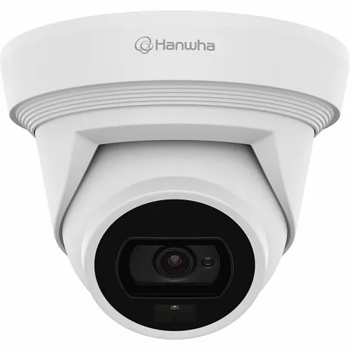 Hanwha QNE-C9013RL Q Series 4K 8MP AI Dual Light Flateye IR Camera, 3mm Fixed Lens, IP66/IP67, IK10