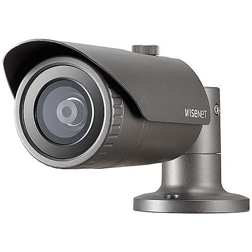 Hanwha QNO-6022R1 Wisenet Q 2MP WDR IR Bullet IP Camera, 4mm Fixed Lens