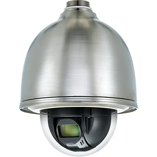 Hanwha QNP-6320HS Q Series 2MP PTZ Camera for Harsh Environments, 4.44-142.6mm Varifocal Lens, 32x Zoom, Stainless Steel