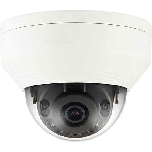 Hanwha QNV-6012R Wisenet Q-Series 2MP IR Vandal Dome Camera, 2.8mm Fixed Lens