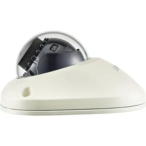 Hanwha QNV-6024RM Wisenet Q-Series 2MP IR Mobile Vandal Flat Camera, 3.6mm Fixed Lens