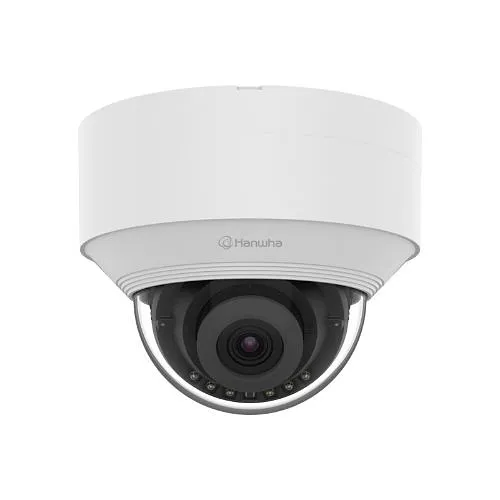 Hanwha QNV-C8013R 5MP IR Outdoor Vandal Dome AI Camera, 3mm Lens, IP66, IK10