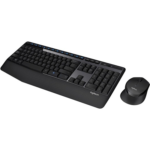 Logitech 920-006481 Computer Keyboard and Mouse Kit, Wireless Combo