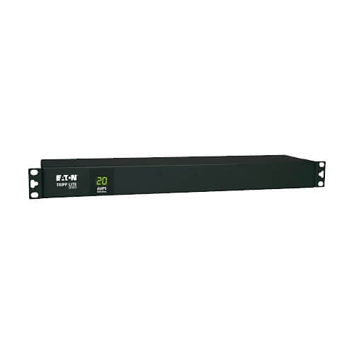 Tripp Lite PDUMH20 2.4kW Single-Phase Local Metered PDU, 120V (12 5-15/20R), L5-20P / 5-20P, 120V Input, 1U Rack-Mount, 15' (4.57m) Cord