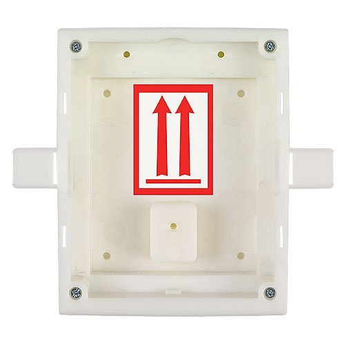 2N 01284-001 Box for Flush Mount Installation in the Wall, 1-Module, for Access Unit 2.0,  IP Verso, IP Verso 2.0, and LTE Verso