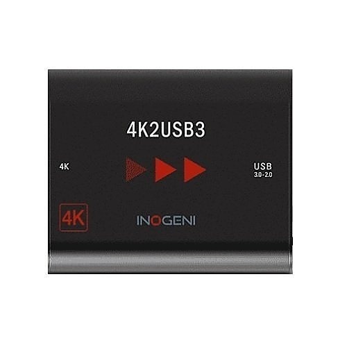 INOGENI 4K2USB3 HDMI 4K to USB 3.0 Capture Card Camera Converter