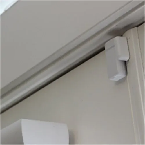 Qolsys QS1136-840 IQ Mini DW-S, Wireless S-Line Mini Door/Window Alarm Contact, Brown