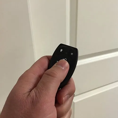 Qolsys QS1331-840 IQ Fob-S, Wireless S-Line Encrypted Remote Alarm Keyfob