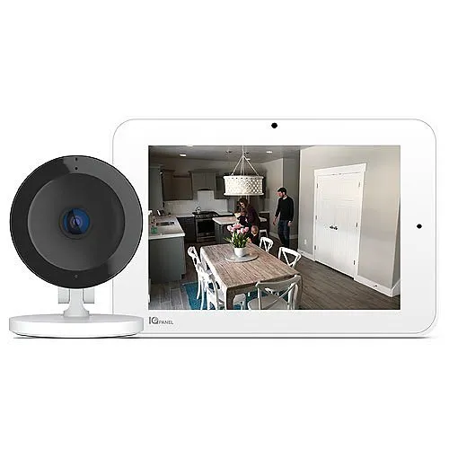 Qolsys QS9201-1208-840 IQ Panel 2 Plus Smart Home Control Panel, 319.5MHz and PowerG, Verizon