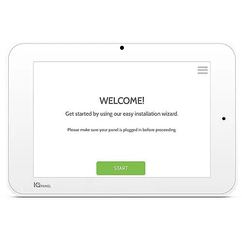 Qolsys QS9201-1208-840 IQ Panel 2 Plus Smart Home Control Panel, 319.5MHz and PowerG, Verizon