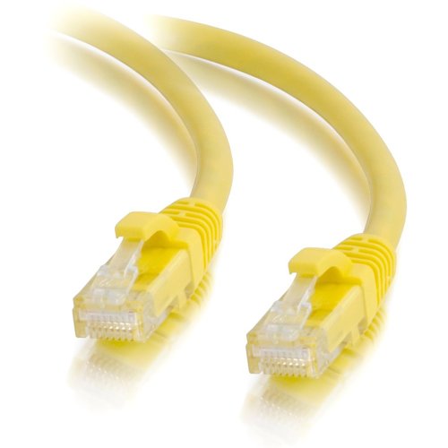 C2G CG15204 CAT5e Snagless Unshielded (UTP) Ethernet Network Patch Cable, 10' (3m), Yellow