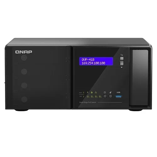 QNAP QVP-41B-8G-P-US 4-Bay Network Video Recorder NVR 8-Channel