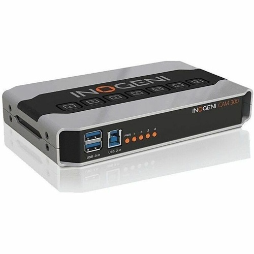 INOGENI CAM300 USB and HDMI Multi-Camera Switcher, Bidirectional Audio, 4-Camera (2 USB and HDMI)