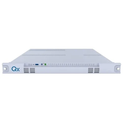 Qumulex QXE510-16T 8-Port PoE Rackmount Gateway, 1U RS, Up to 32-Camera, 12TB