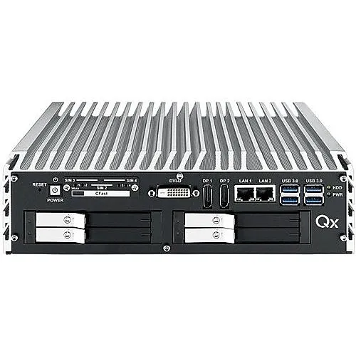 Qumulex QXE730 QxEnergy Harsh and Mobile Environment Gateway Appliance for QxControl, 16-Port PoE, 8TB SSD