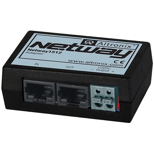 Altronix NETWAY1512 PoE Adapter, Converts PoE into 12VDC at 15W