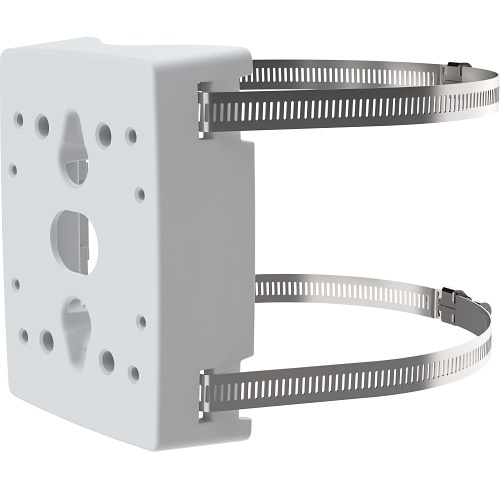 AXIS T91B47 Pole Mount Indoor / Outdoor with Stainless-Steel Straps, 100-410mm, White