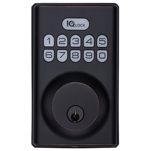 IQ IQDLK-PGK-ORB PowerG Door Lock, Oil-Rubbed Bronze