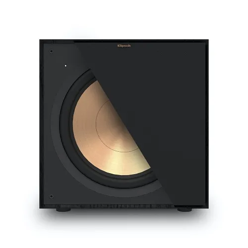 Klipsch KLP-R-121SW-BL Reference Series Subwoofer with Low Pass Crossover and Phase Control, LINE/LFE Inputs, 28Hz-120Hz, Black