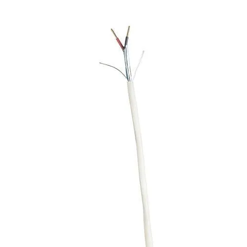 Remee R0010342LW Vigilance 22/4 Unshielded Riser Security Cable, Stranded BC, Outdoor/Indoor, CMR, FPLR, FT4, 500' (152.4m), Pull Box, White