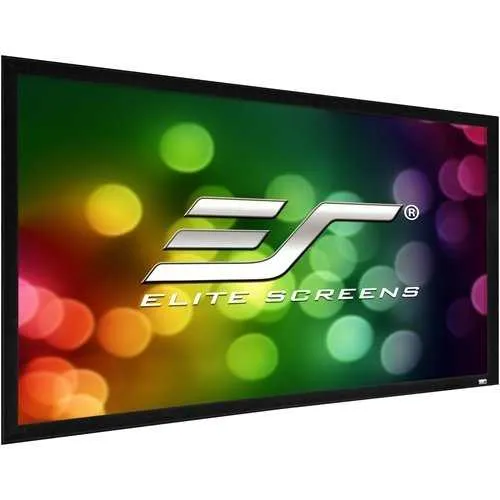 Elite Screens R100H2 ezFrame Series 100" Fixed Frame Projector Screen, CineGray, 16:9