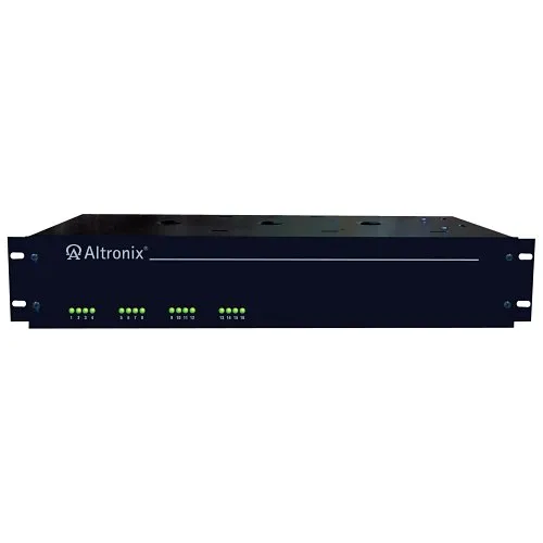Altronix R1224DC616 Power Supply, 16 PTC Class Outputs, 12-24VDC at 18A, 220VAC 2U