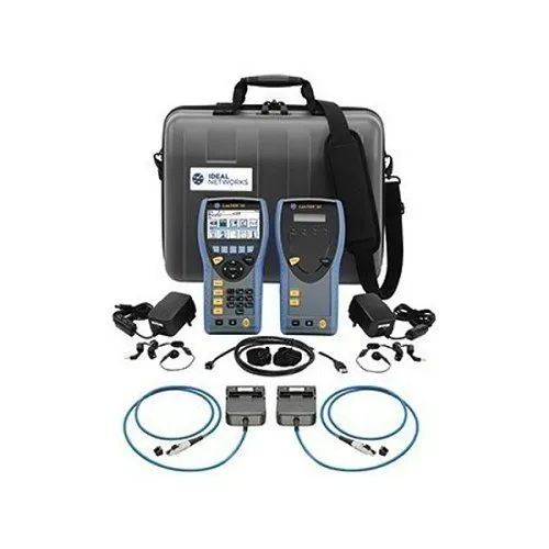 TREND Networks R161003 LanTEK III 500 MHz Copper Cabling Certifier Kit with Permanent Link Adapters