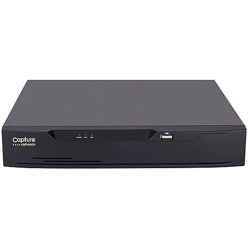 Capture Advance R2-HDDVR4C2T 4-Channel HD DVR, 2TB HDD, NDAA Compliant, Replaces R2-4CHDVR2TB