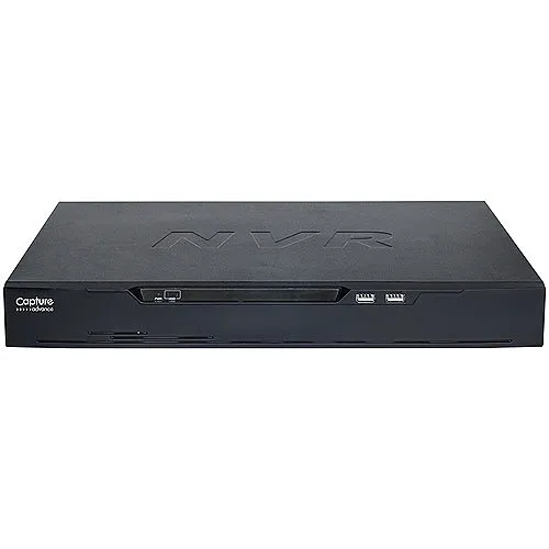 Capture Advance R2-NVR16C2TB 16-Channel NVR PoE, 2TB HDD, NDAA Compliant