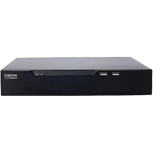 Capture Advance R2-NVR4C2TB 4-Channel NVR PoE, 2TB HDD, NDAA Compliant, Replaces R2-4CHNVR2TB