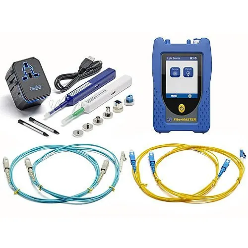 TREND Networks R240-LSIV FiberMASTER Quad Light Source, LC connectors, Inspection port, VFL