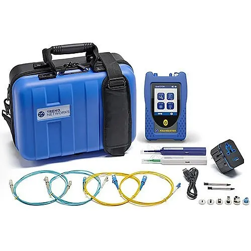 TREND Networks R240-QIP FiberMASTER Quad OTDR, SC connectors, Inspection port, Power meter