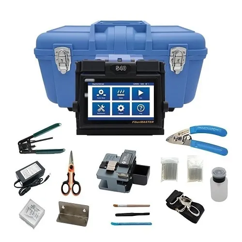 TREND Networks R301-S40K FiberMASTER S40 4-Motor Adaptive Cladding Alignment Fusion Splicer Kit