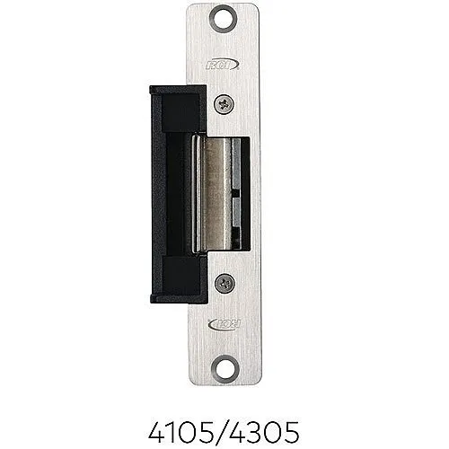 RCI 4105 4 Series Centerline Strikes, Fail Secure, 1-1/8"W x 5-7/8"H, 24VAC/VDC