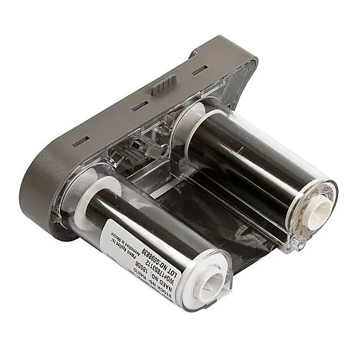Brady ID R4310 Halogen Free Ribbon for M6 Printers, Black