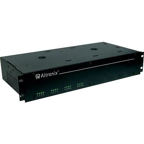 Altronix R615DC616220 CCTV Power Supply, 16 Fused Outputs, 6-15VDC at 6A, 220VAC, 2U