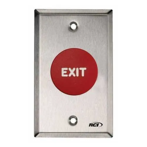 RCI 908 Maintained Exit Push Button