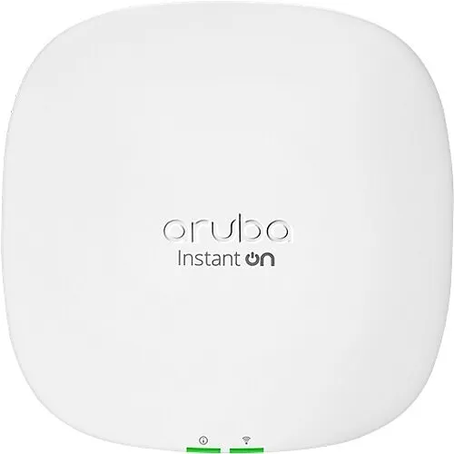 HPE R9B27A AP25 Instant On 4x4 WiFi 6 Indoor Wireless Access Point, Power Source Not Included
