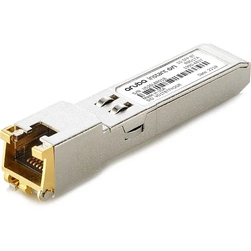 HPE R9D17A Instant On 1G SFP RJ45 Transceiver for Copper Ethernet Category 5e Connections up to 100m