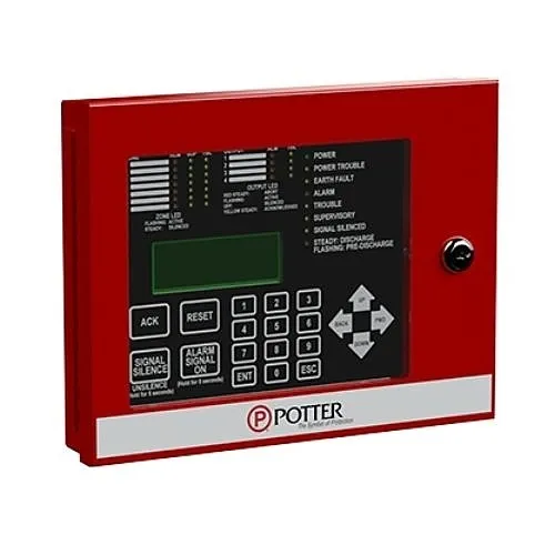 Potter RA-4410G3 LCD Remote Annunciator for PFC-4410G3 Series Releasing Control Panels