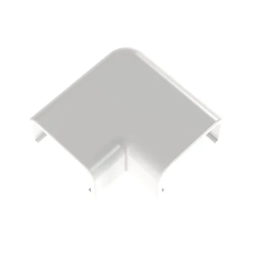 Panduit RAF10WH-X Surface Raceway, LD10 Low Voltage Right Angle Fitting, White