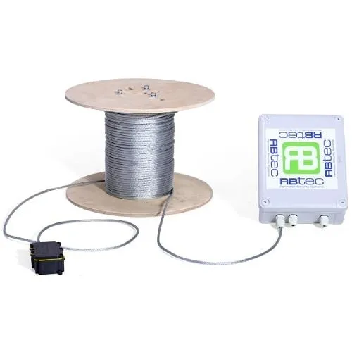 RBtec RB-IROC1Z250 Single Zone Kit, 250' (75m), Includes IRONCLAD Sensor Cable, Analyzer, NEMA4X Enclosure