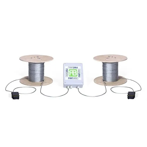 RBtec RB-IROC2Z250 Dual Zone Kit, 2X250'/75m (500ft/150m long), Includes IRONCLAD Sensor Cable, Analyzer, NEMA4X Enclosure