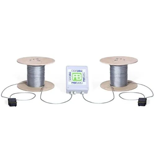 RBtec RB-IROC2Z500 Dual Zone Kit, 2X500' (500m Long), Includes IRONCLAD Sensor Cable, Analyzer, NEMA4X Enclosure