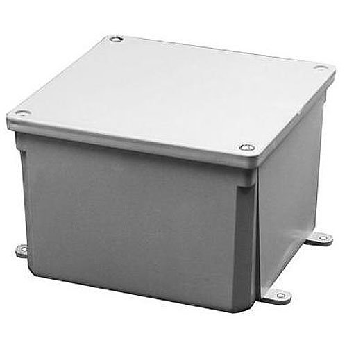 ABB E987R Carlon Polycarbonate Weatherproof Molded Junction Box, Gray