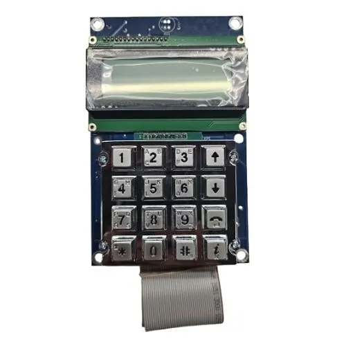 Mircom RB-MD-1246 Replacement Four-Line Display Board with Keypad for TX3 Telephone Access Systems