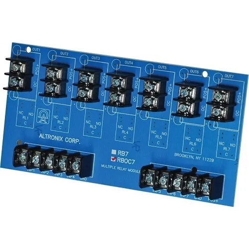 Altronix RBOC7 Open Collector Relay Module